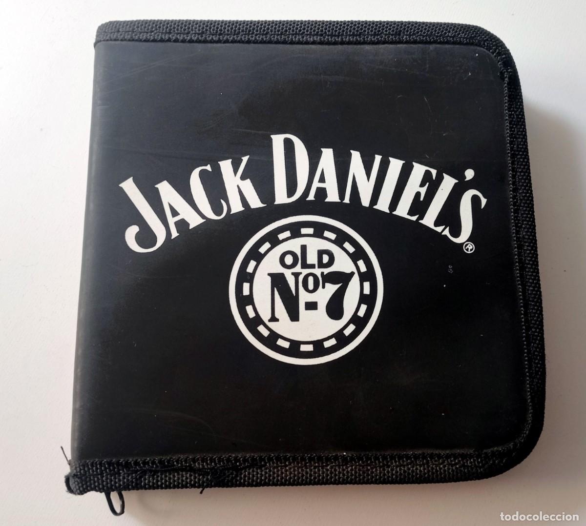 M&uacute;sica de colecci&oacute;n: ESTUCHE ARCHIVADOR PORTA CDS PROPAGANDA WHISKY JACK DANNIELS