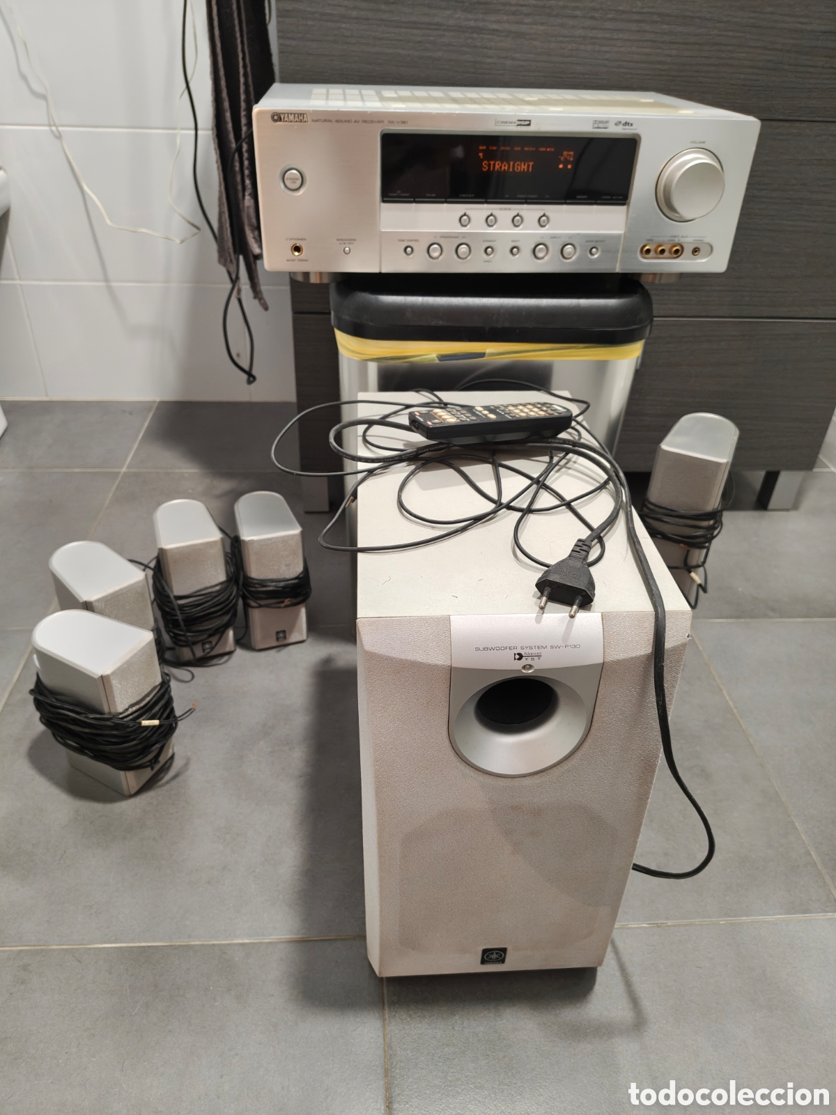 M&uacute;sica de colecci&oacute;n: Equipo de sonido,home cinema Yamaha 5,1