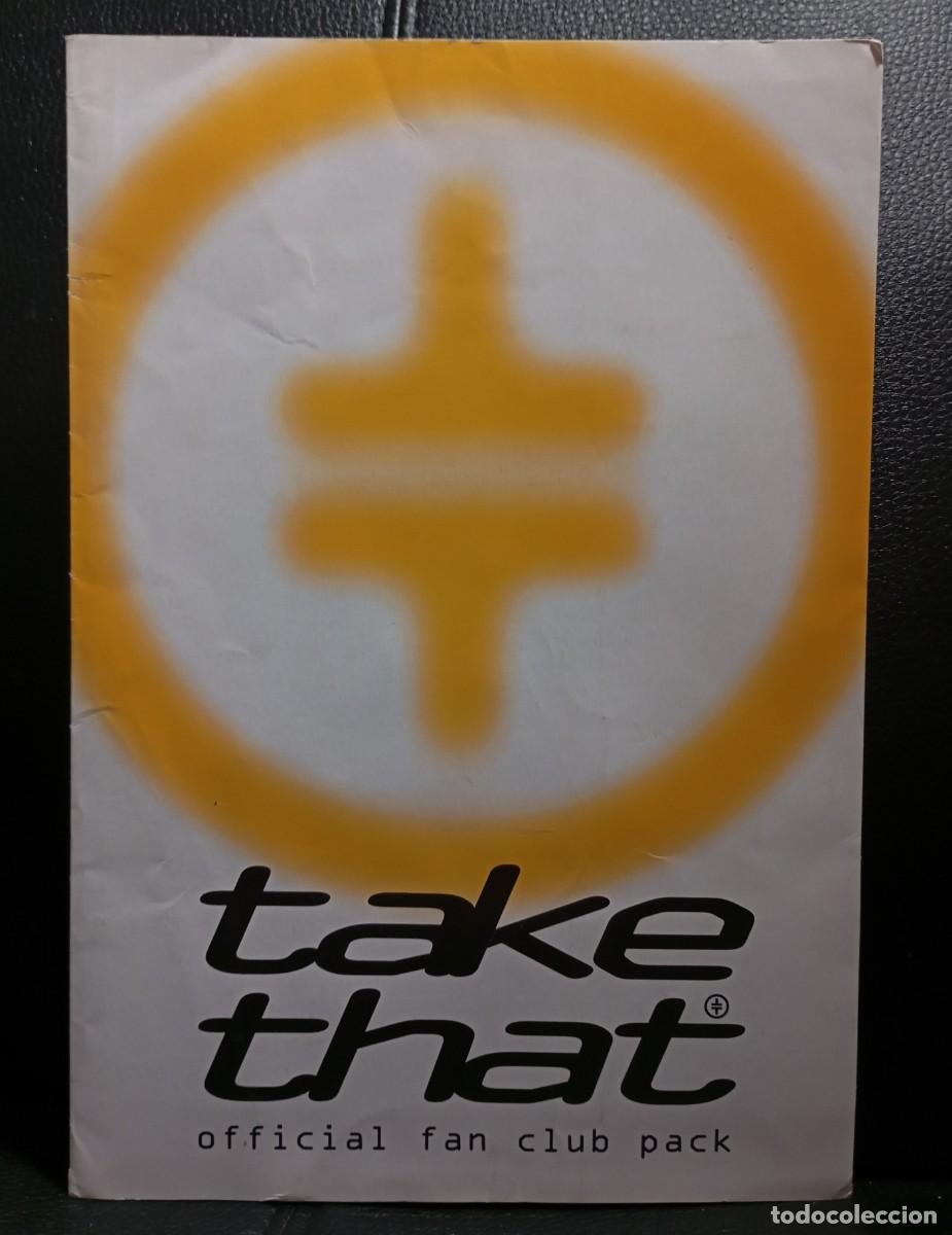M&uacute;sica de colecci&oacute;n: TAKE THAT - CARPETA OFFICIAL FAN CUB PACK - A&Ntilde;OS 90 - GARY BARLOW - MARK OWEN - ROBBIE WILLIAMS