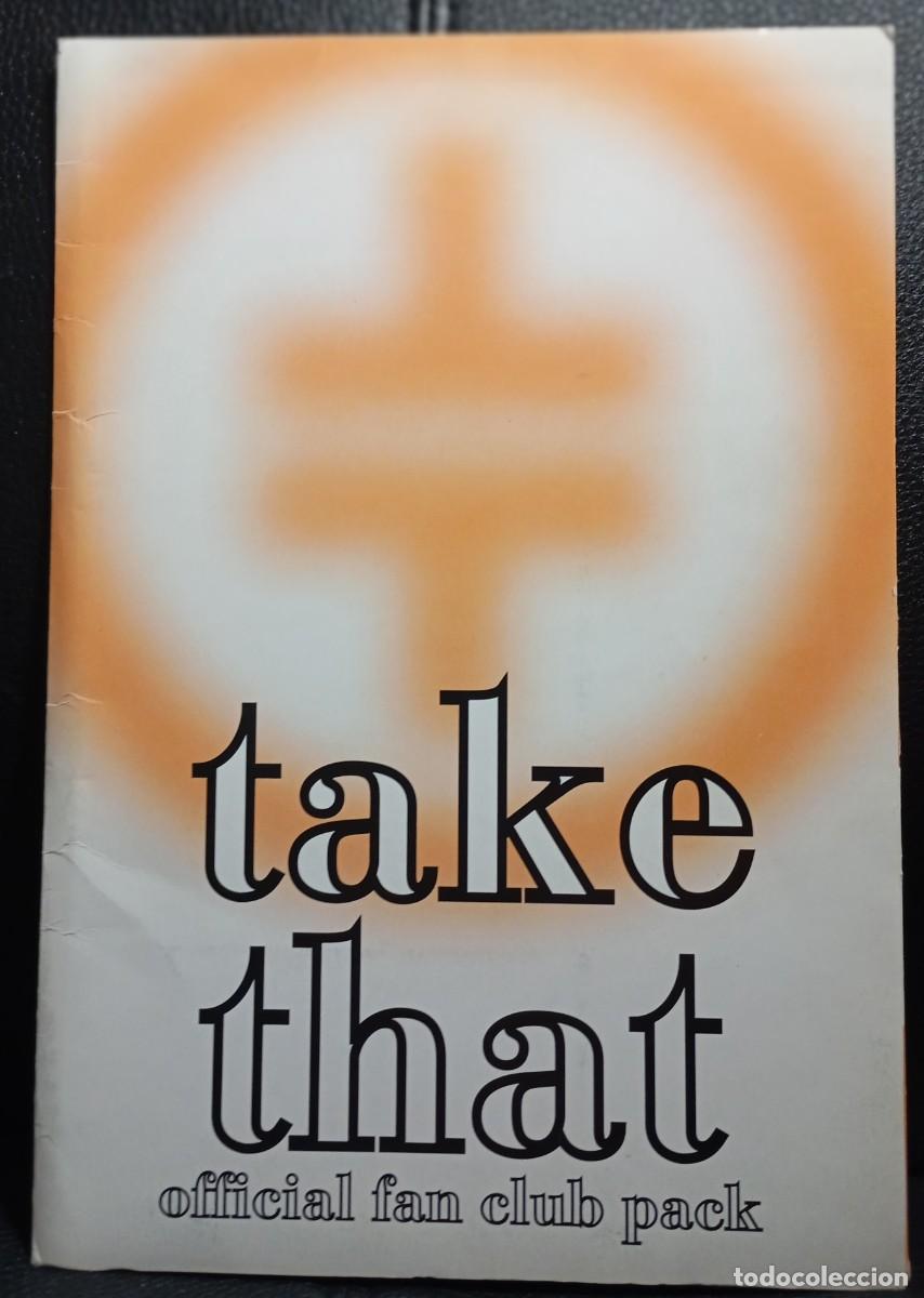 M&uacute;sica de colecci&oacute;n: TAKE THAT - CARPETA OFFICIAL FAN CUB PACK - A&Ntilde;OS 90 - GARY BARLOW - MARK OWEN - ROBBIE WILLIAMS