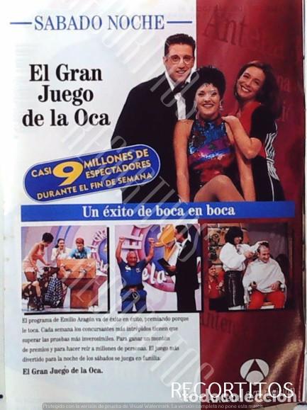 M&uacute;sica de colecci&oacute;n: EL GRAN JUEGO DE LA OCA EMILIO ARAGON LYDIA BOSCH PATRICIA PEREZ