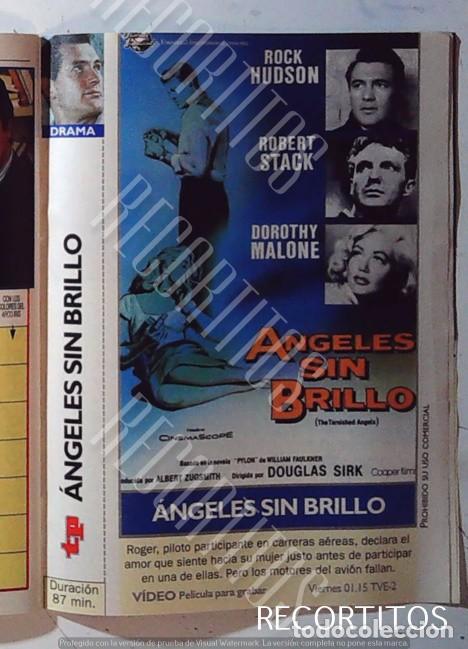 M&uacute;sica de colecci&oacute;n: ANGELES SIN BRILLO ROCK HUDSON DOROTHY MALONE ROBERT STACK