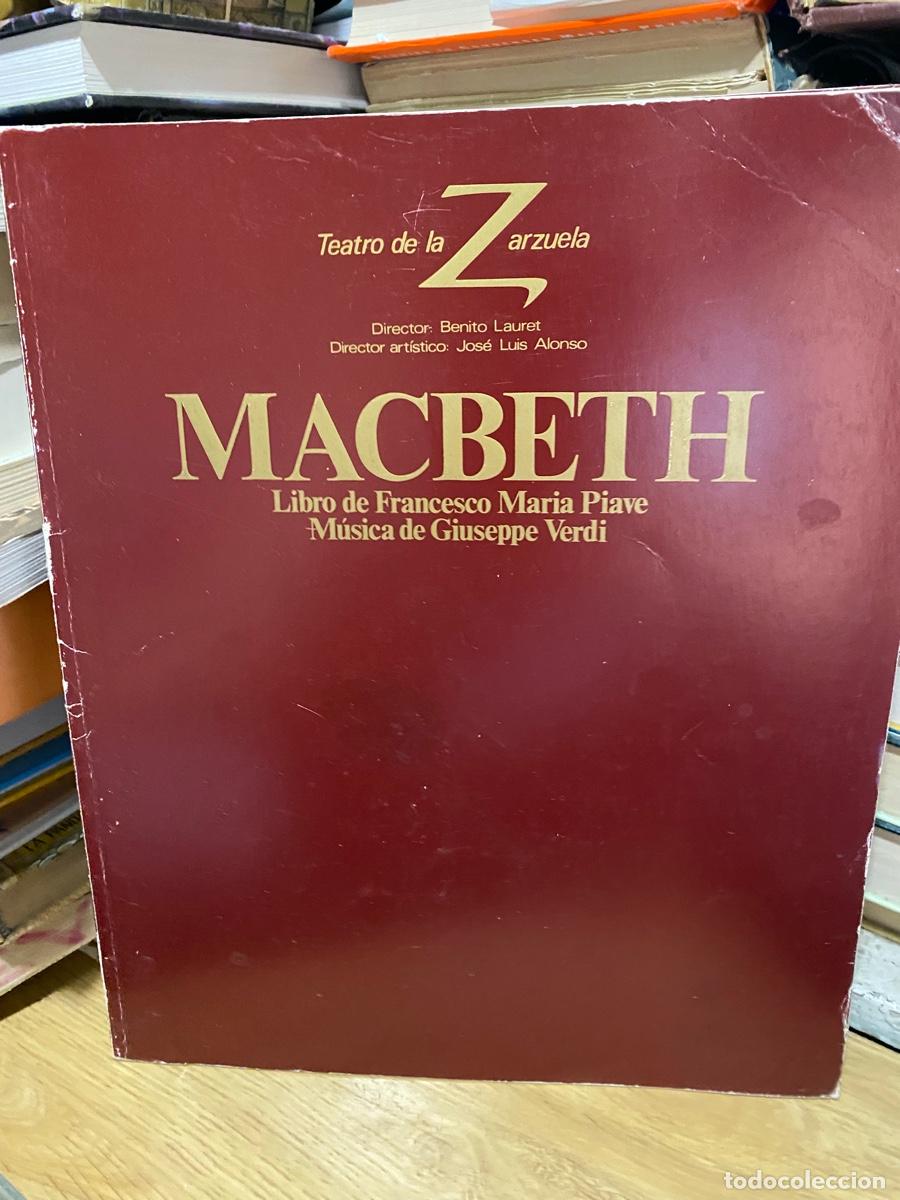 M&uacute;sica de colecci&oacute;n: MACBETH, TEATRO DE LA ZARZUELA, DIRECTOR BENITO LAURET