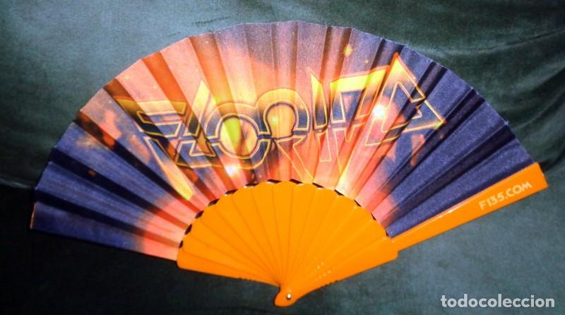 M&uacute;sica de colecci&oacute;n: ABANICO ANTIGUO DISCOTECA DISCO FLORIDA 135 FRAGA M&Uacute;SICA ELECTR&Oacute;NICA TECHNO. RARO DIFICIL