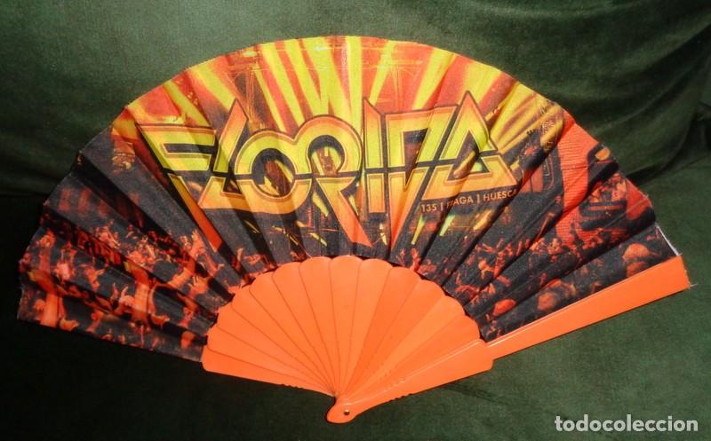 M&uacute;sica de colecci&oacute;n: ABANICO ANTIGUO DISCOTECA DISCO FLORIDA 135 FRAGA M&Uacute;SICA ELECTR&Oacute;NICA TECHNO. RARO DIFICIL