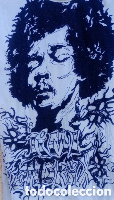 M&uacute;sica de colecci&oacute;n: Camiseta Jimi Hendrix