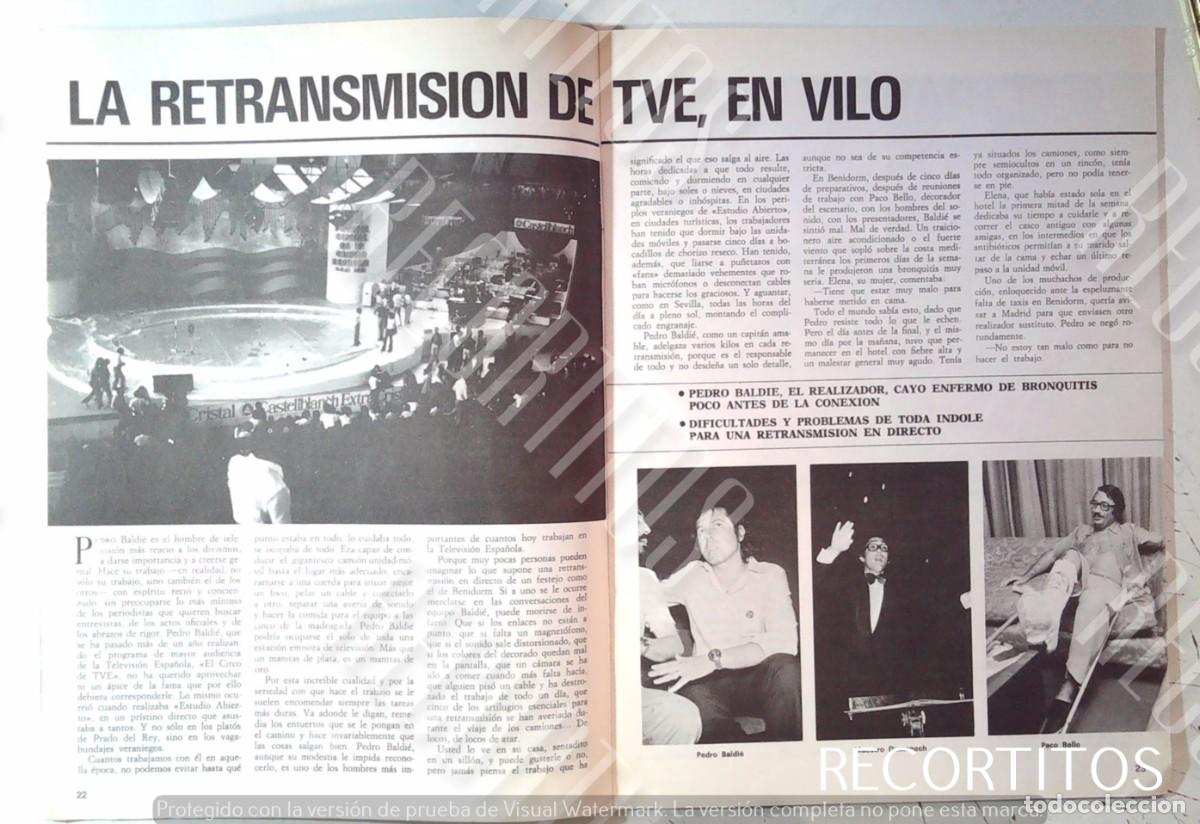 M&uacute;sica de colecci&oacute;n: PEDRO BALDE VALDE ESTUDIO ABIERTO TVE