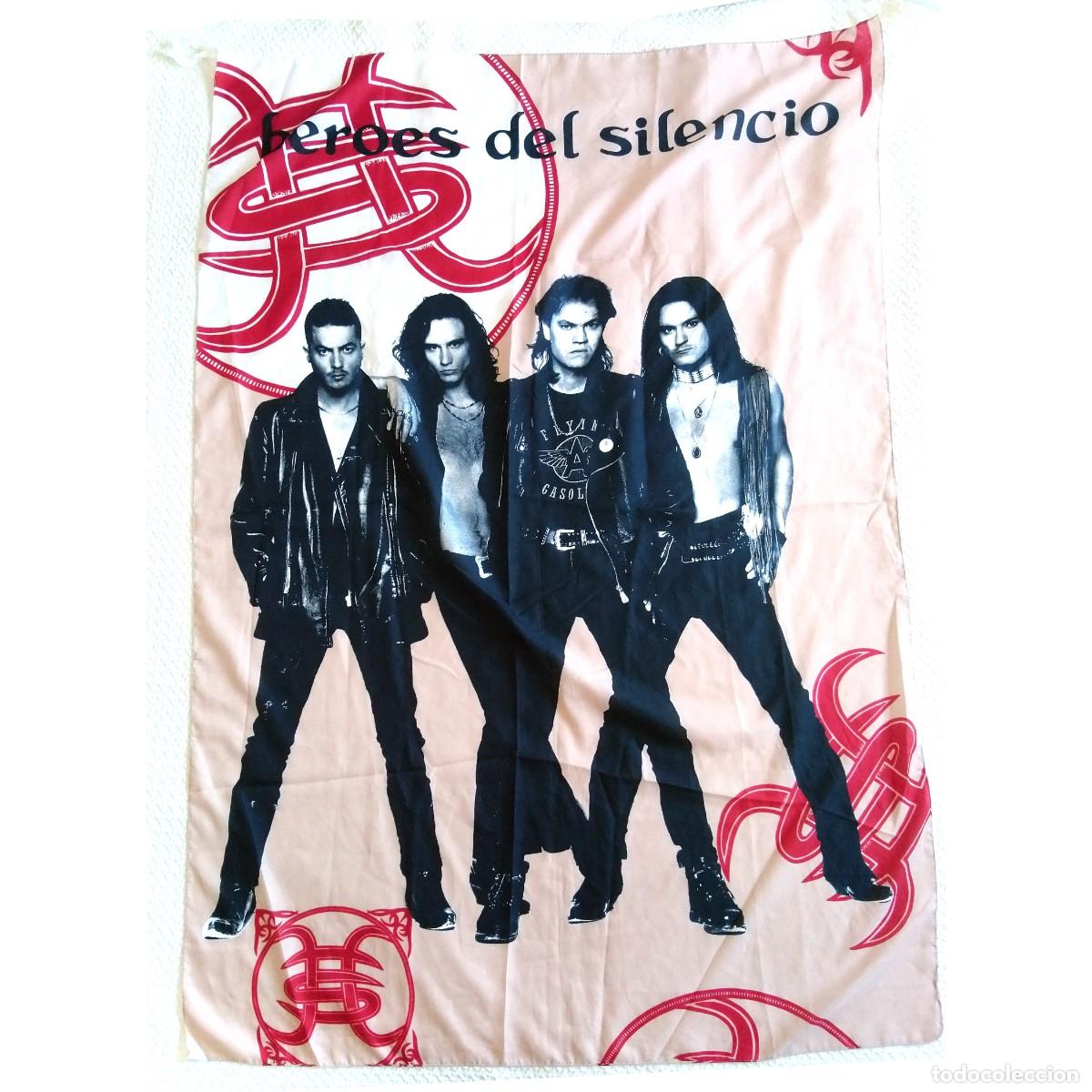 M&uacute;sica de colecci&oacute;n: HEROES DEL SiLENCiO Bandera Tela Bunbury