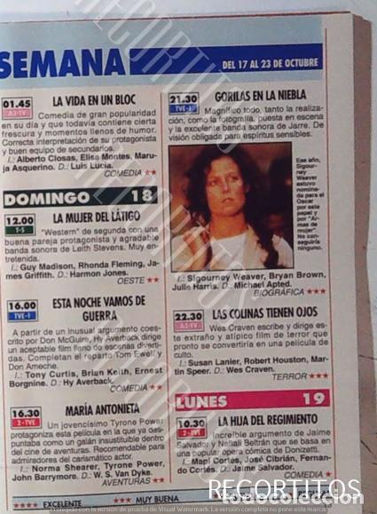 M&uacute;sica de colecci&oacute;n: GORILAS EN LA NIEBLA SIGOURNEY WEAVER JULIE HARRIS MICHAEL APTED DON MURRAY