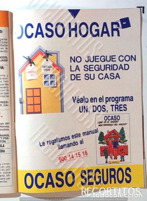 M&uacute;sica de colecci&oacute;n: OCASO SEGUROS UN DOS TRES 1 2 3 MIRIAN DIAZ AROCA JORDI ESTADELLA LAS AZAFATAS MARIA ABRADELO