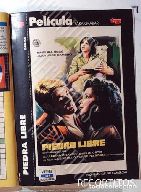 M&uacute;sica de colecci&oacute;n: PIEDRA LIBRE MARILINA ROSS JUAN JOSE CAMERO