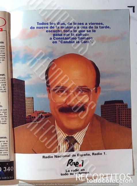 M&uacute;sica de colecci&oacute;n: RADIO NACIONAL DE ESPA&Ntilde;A RNE1 CONSTANTINO ROMERO NESCAFE
