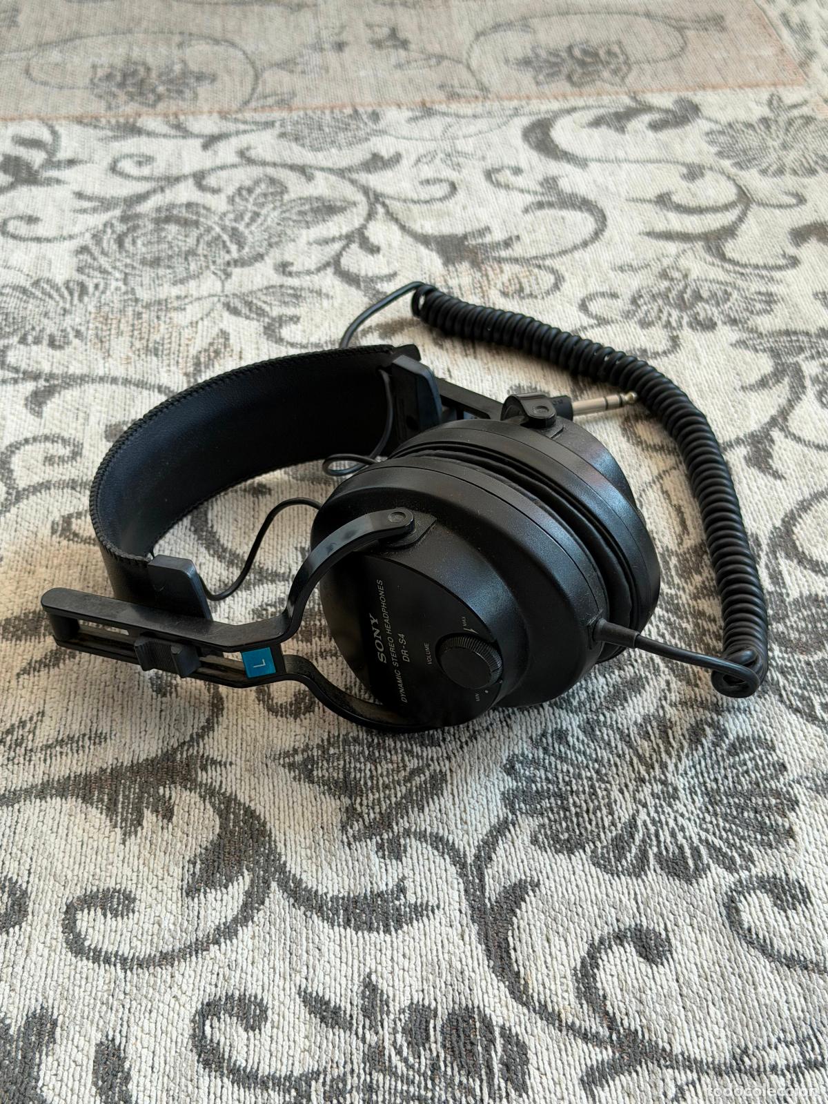 M&uacute;sica de colecci&oacute;n: AURICULARES VINTAGE SONY DR-S4 MADE IN JAPAN FINALES A&Ntilde;OS 70
