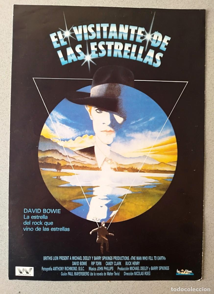 Musiksammlung: DAVID BOWIE Gu&iacute;a Prensa P&oacute;ster Naiff 1991 El visitante de las estrellas The Man Who Fell to Earth