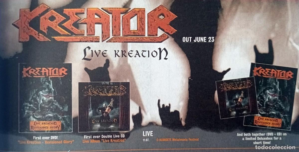 Musique de collection: CLIPPINGS KREATOR - LIVE KREATION PROMO ADVERT