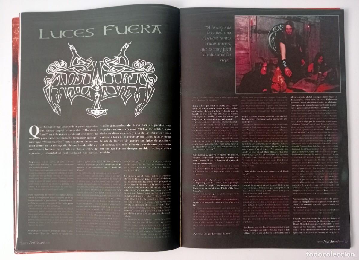 M&uacute;sica de colecci&oacute;n: MAGAZINE CLIPPINGS ENSLAVED ENTREVISTA P&Aacute;GINAS DE REVISTA
