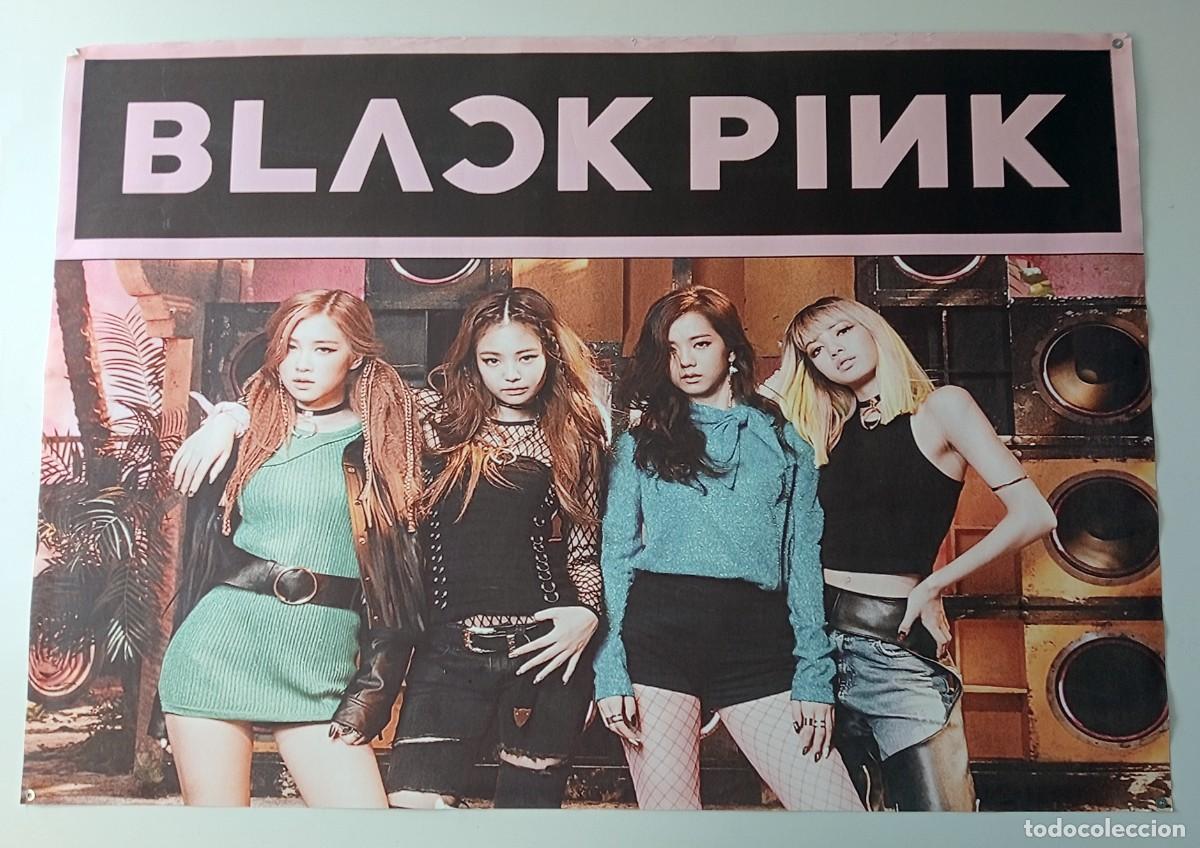M&uacute;sica de colecci&oacute;n: BANDA COREANA BLACK PINK (GIRL BAND) POSTER 100X70