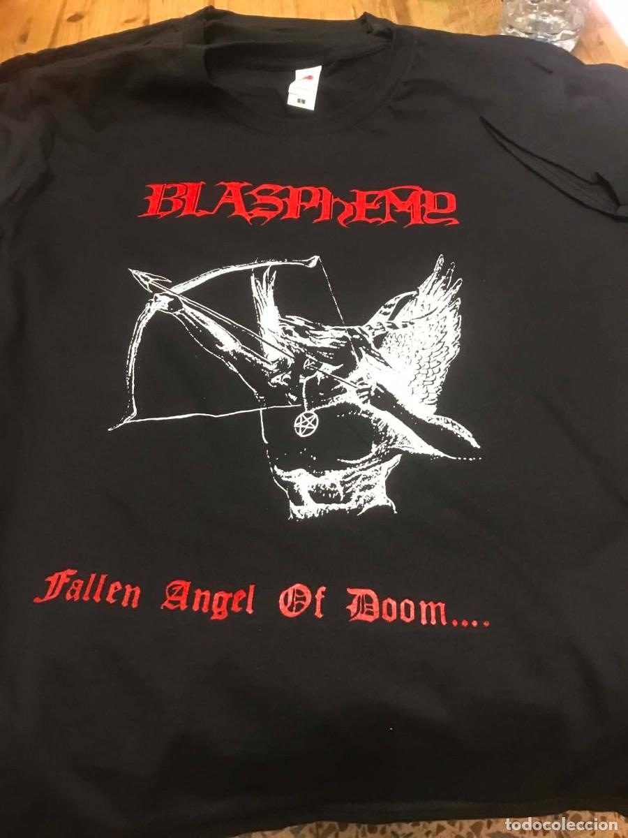 M&uacute;sica de colecci&oacute;n: BLASPHEMY-Fallen angels--camiseta