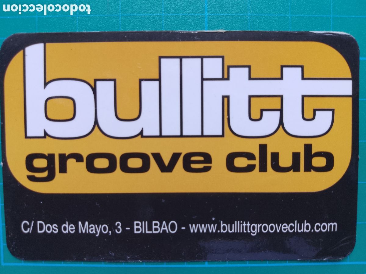 M&uacute;sica de colecci&oacute;n: BULLITT GROOVE CLUB - TARJETA - CARD