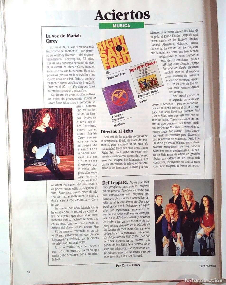 M&uacute;sica de colecci&oacute;n: deft leppard def lepard mariah carey madonna red dance hot marillion
