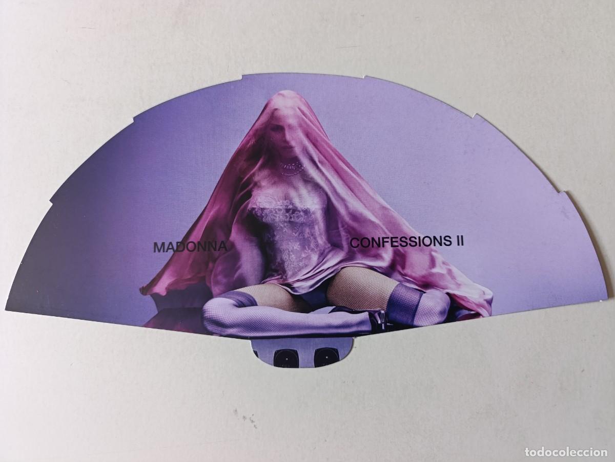 M&uacute;sica de colecci&oacute;n: MADONNA 'Confessions II * The Rave' Abanico PROMO 2026 Madrid