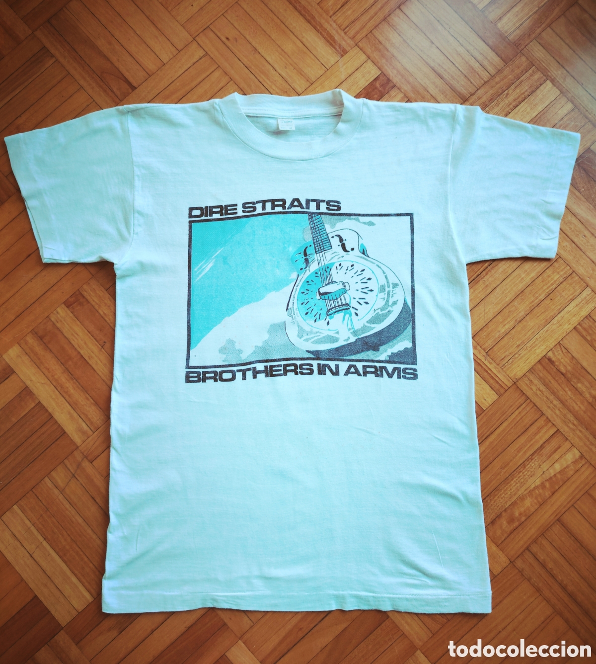 M&uacute;sica de colecci&oacute;n: T shirt vintage 1992 dire straits