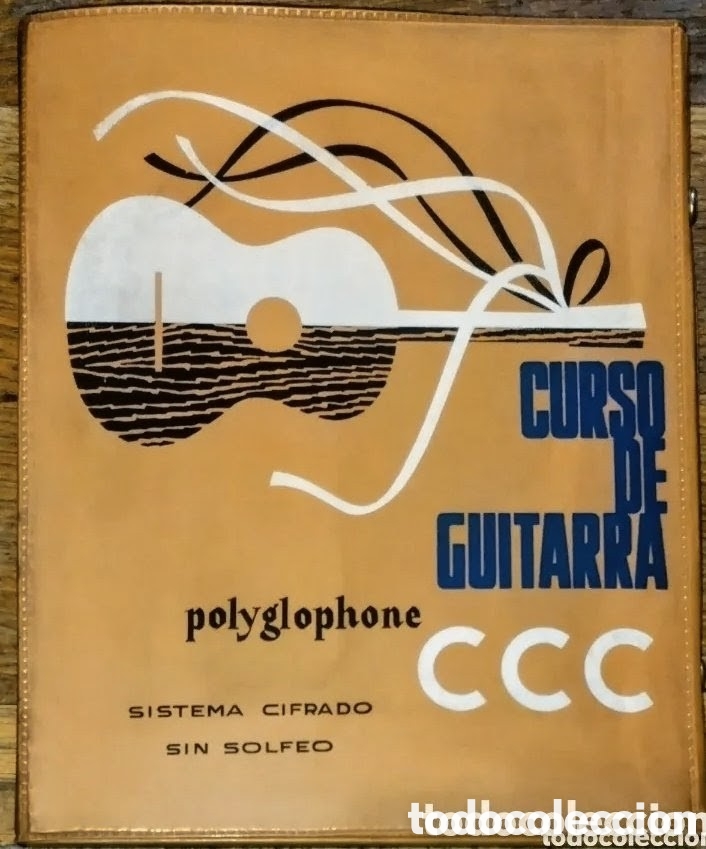 Musica di collezione: CURSO GUITARRA CCC POLYGLOPHONE SISTEMA CIFRADO SIN SOLFEO + 8 CUADERNOS y DIAPAS&Oacute;N GUITARRA 6 TUBOS