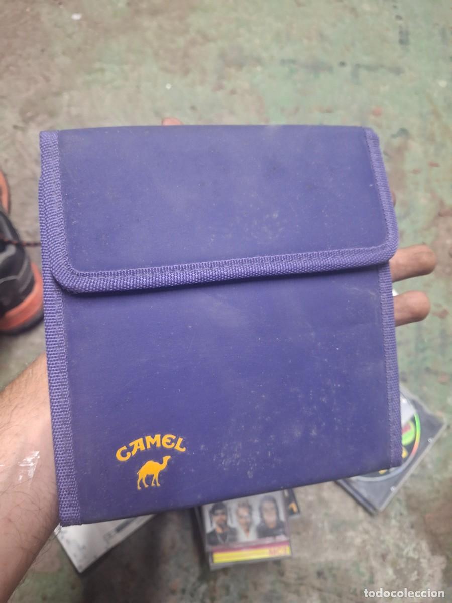 M&uacute;sica de colecci&oacute;n: Antigua funda porta CD Compact Disc promoci&oacute;n tabaco cigarrillo Camel