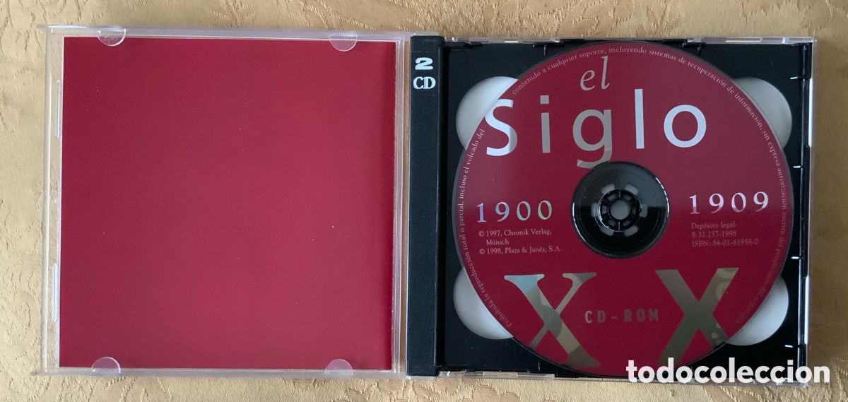 M&uacute;sica de colecci&oacute;n: CD ROM EL SIGLO XX 2CD - Foto 8