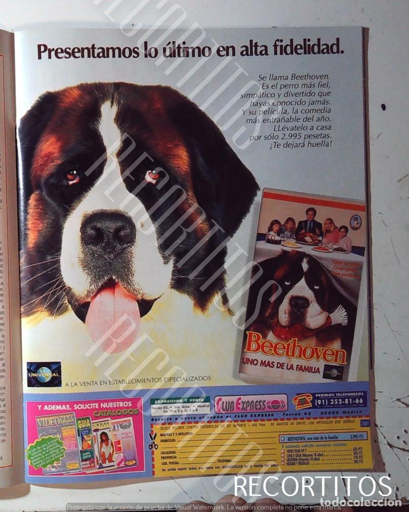 M&uacute;sica de colecci&oacute;n: BEETHOVEN VHS UNIVERSAL ANUNCIO PUBLICIDAD