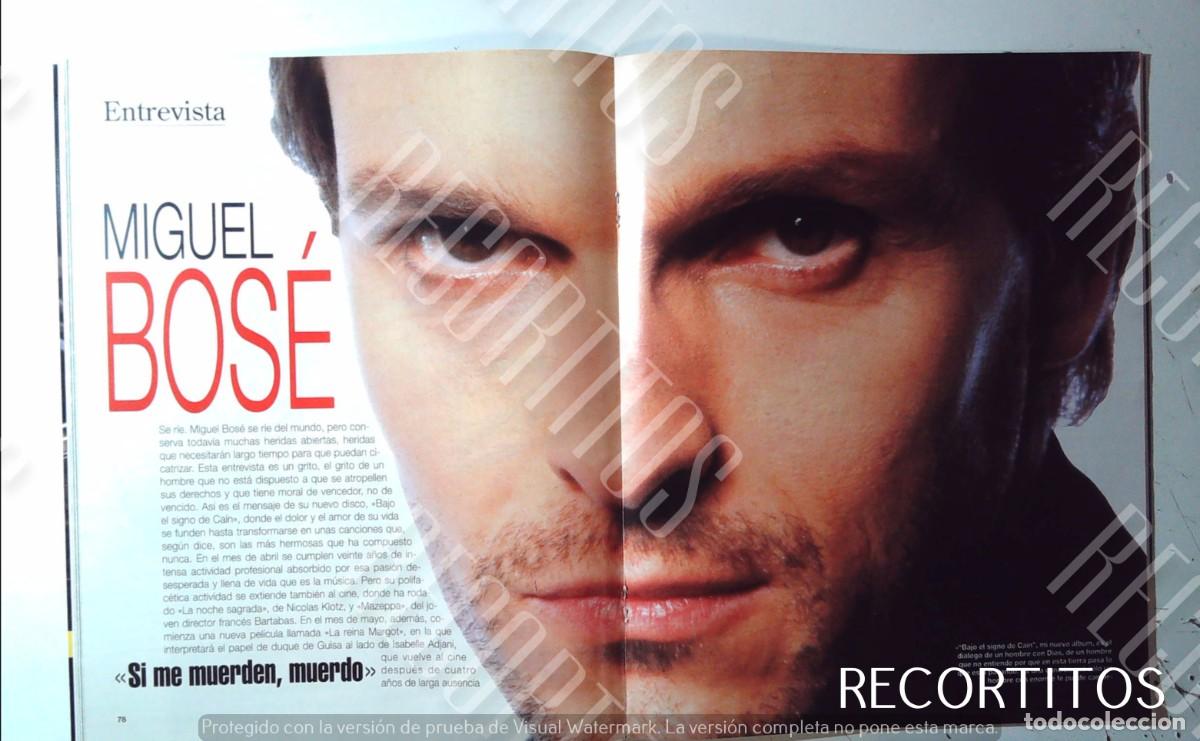 M&uacute;sica de colecci&oacute;n: miguel bose entrevista