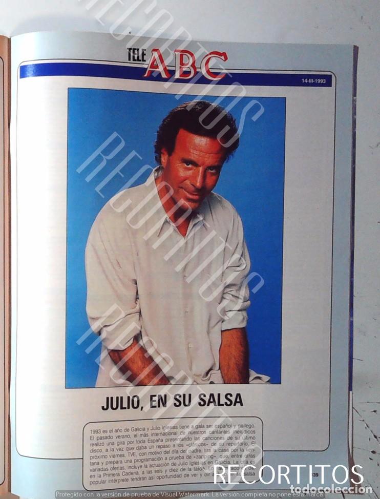 M&uacute;sica de colecci&oacute;n: julio iglesias espectaculos 1993