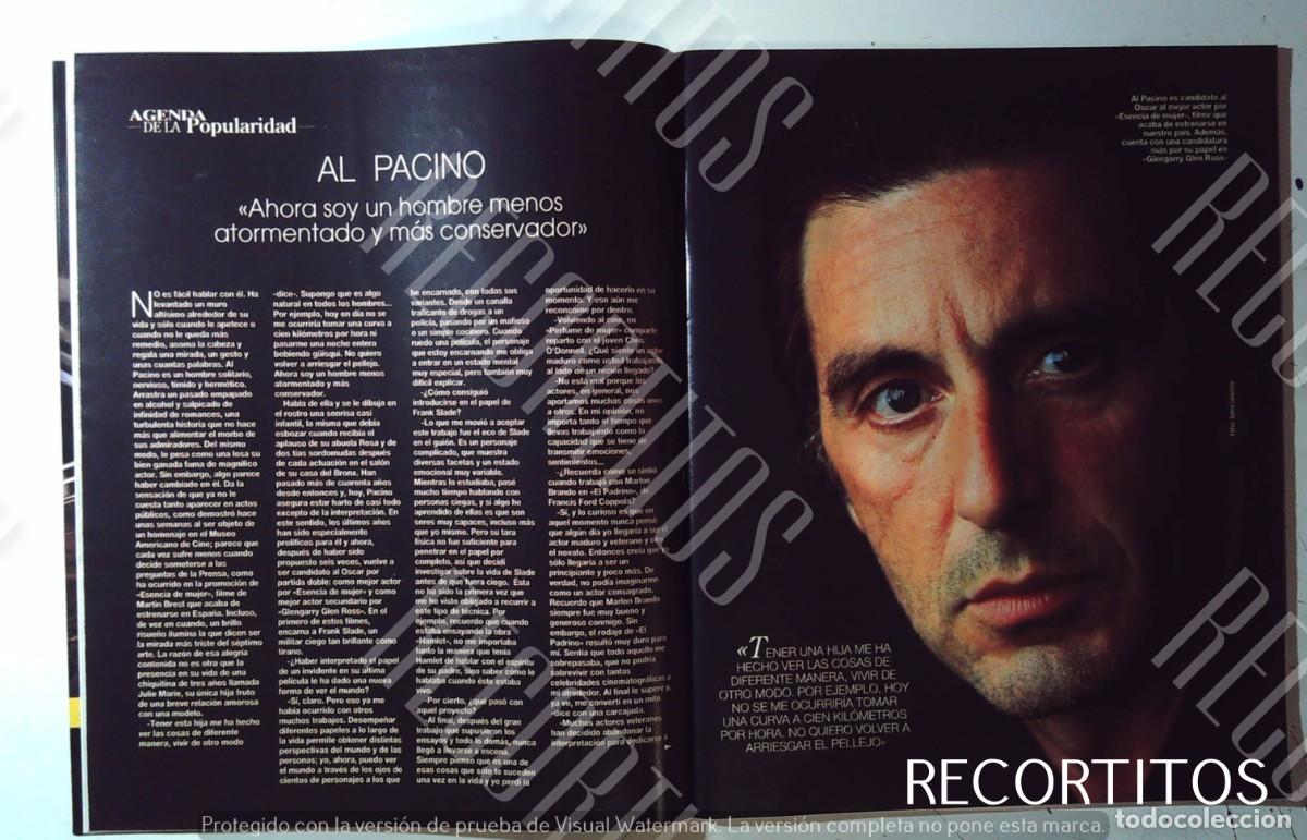 M&uacute;sica de colecci&oacute;n: al apcino paccino entrevista