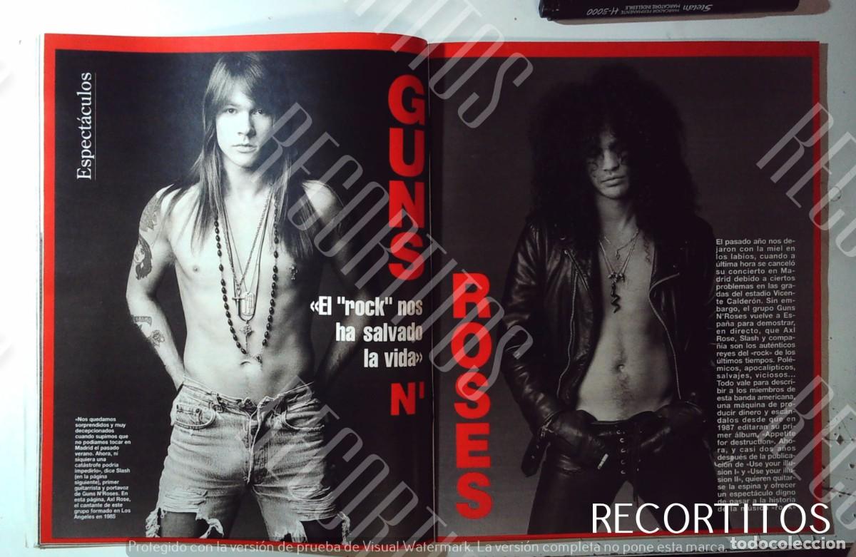 M&uacute;sica de colecci&oacute;n: GUNS N ROSES slash AXL - Foto 2