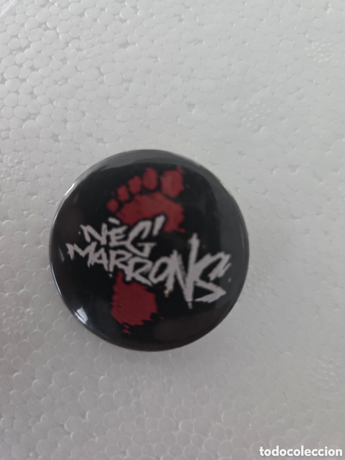 M&uacute;sica de colecci&oacute;n: CHAPA BANDA NEG MARRONS..38mm