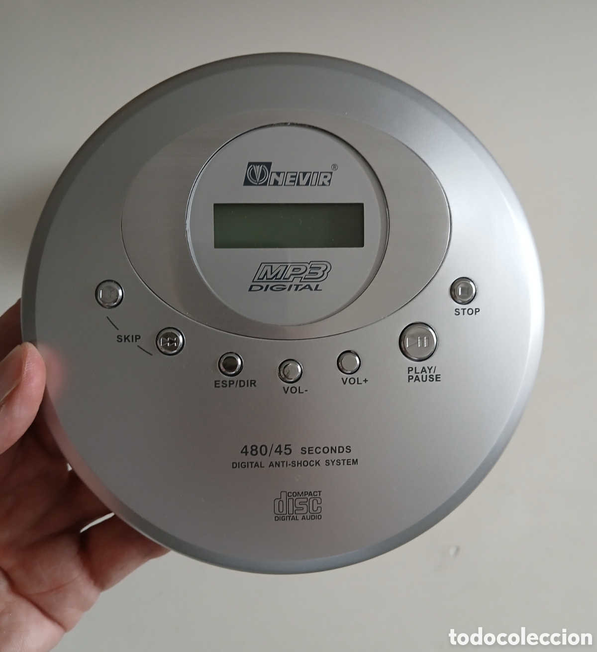 M&uacute;sica de colecci&oacute;n: Discman NEVIR modelo 2023