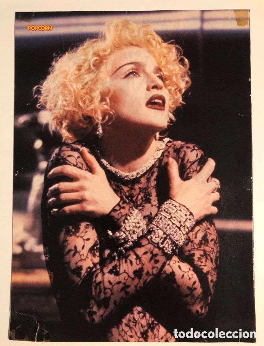 M&uacute;sica de colecci&oacute;n: P&oacute;ster cl&aacute;sico de Madonna
