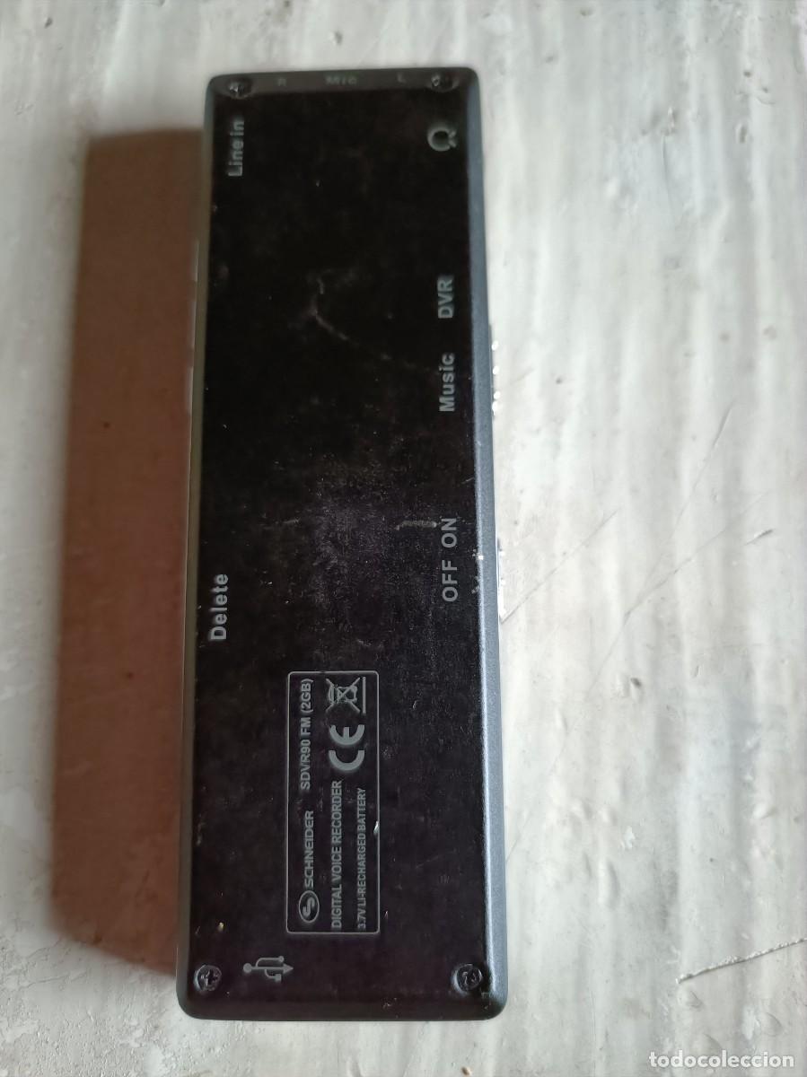 M&uacute;sica de colecci&oacute;n: GRABADORA DE BOLSILLO SCHNEIDER FUNCIONA - Foto 2