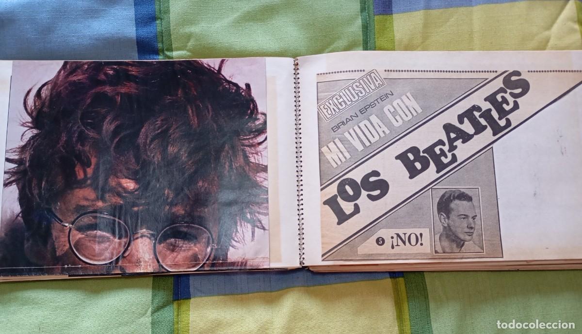 M&uacute;sica de colecci&oacute;n: THE BEATLES - MEGA RARA COMPILACION DE RECORTES Y ARTICULOS DE ESPA&Ntilde;A DE EPOCA - 1967/1968 - 6 BLOCS