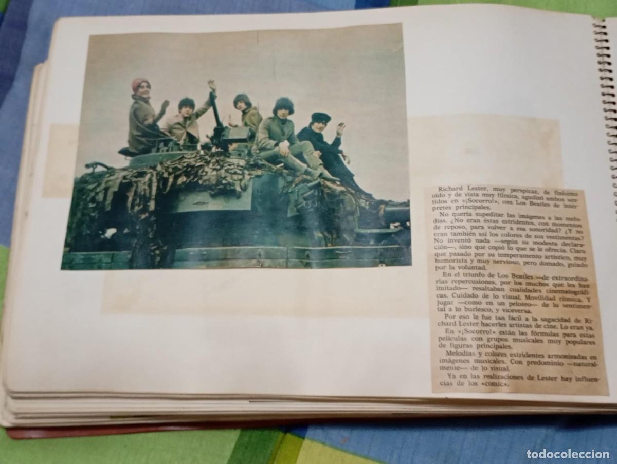 M&uacute;sica de colecci&oacute;n: THE BEATLES - MEGA RARA COMPILACION DE RECORTES Y ARTICULOS DE ESPA&Ntilde;A DE EPOCA - 1968 - 6 BLOCS