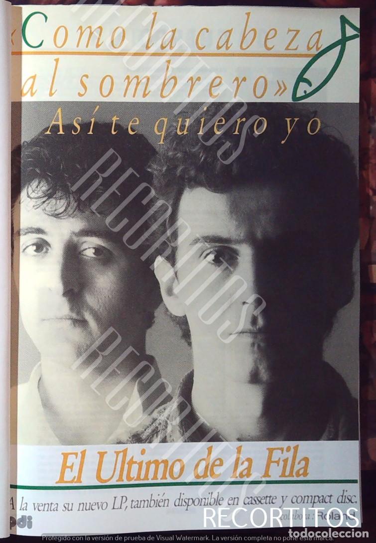 M&uacute;sica de colecci&oacute;n: EL ULTIMO DE LA FILA COMO LA CABEZA AL SOMBRERO ASI TE QUIERO YO MANOLO GARCIA