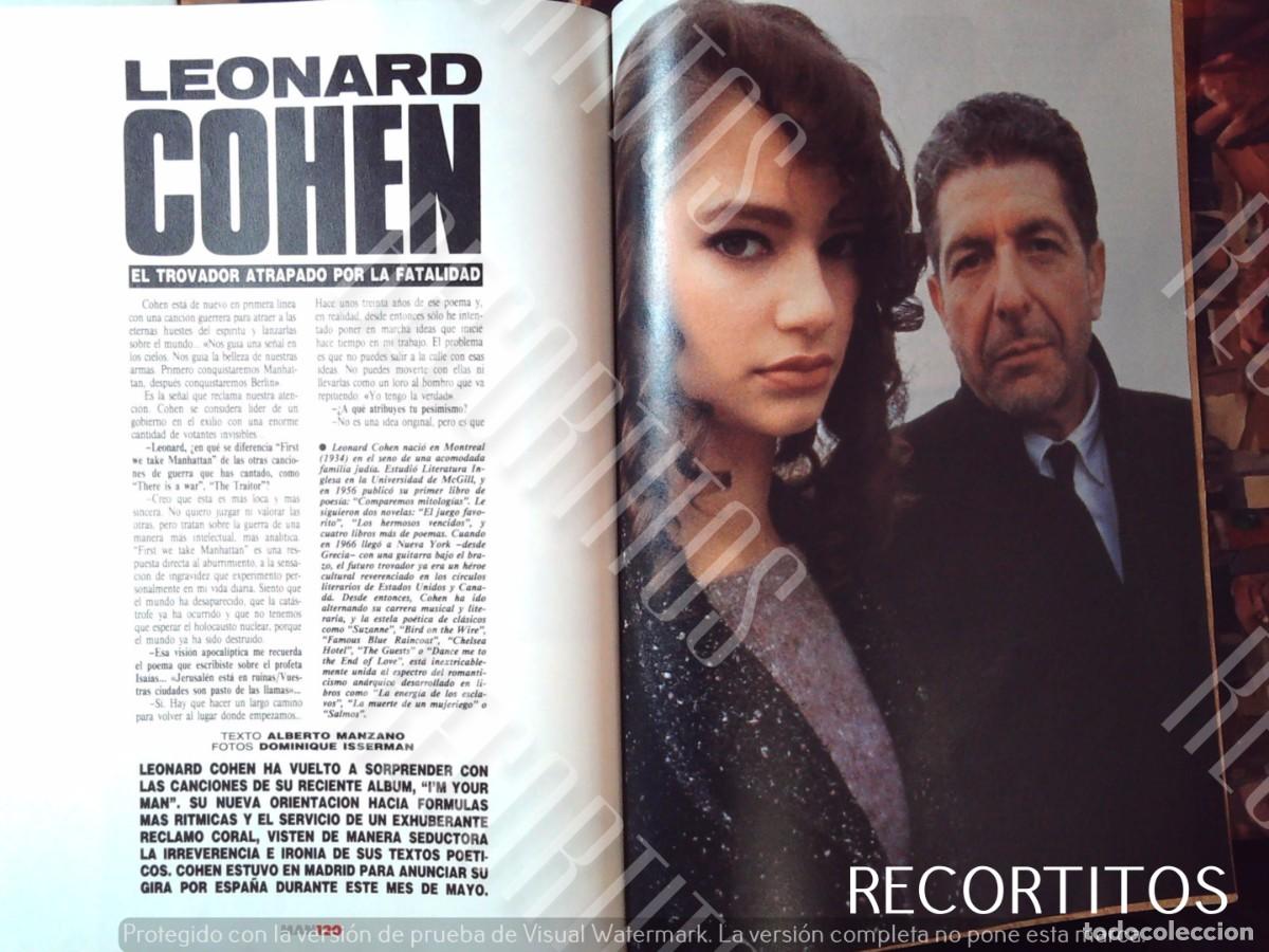 M&uacute;sica de colecci&oacute;n: LEONARD COHEN 1988 LEONAR LEO