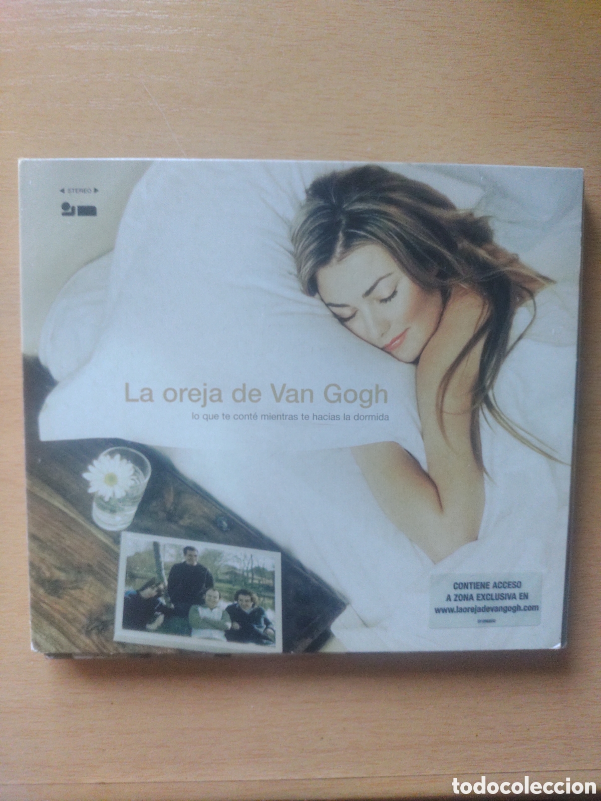 M&uacute;sica de colecci&oacute;n: Caja CD Vac&iacute;a La Oreja De Van Gogh con libro - Foto 1
