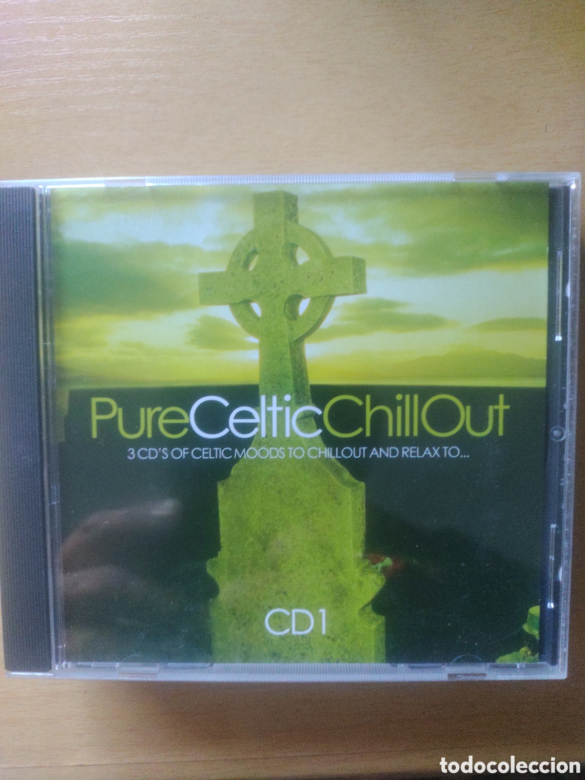 M&uacute;sica de colecci&oacute;n: Caja CD Vac&iacute;a Pure Celtic Chillout CD1