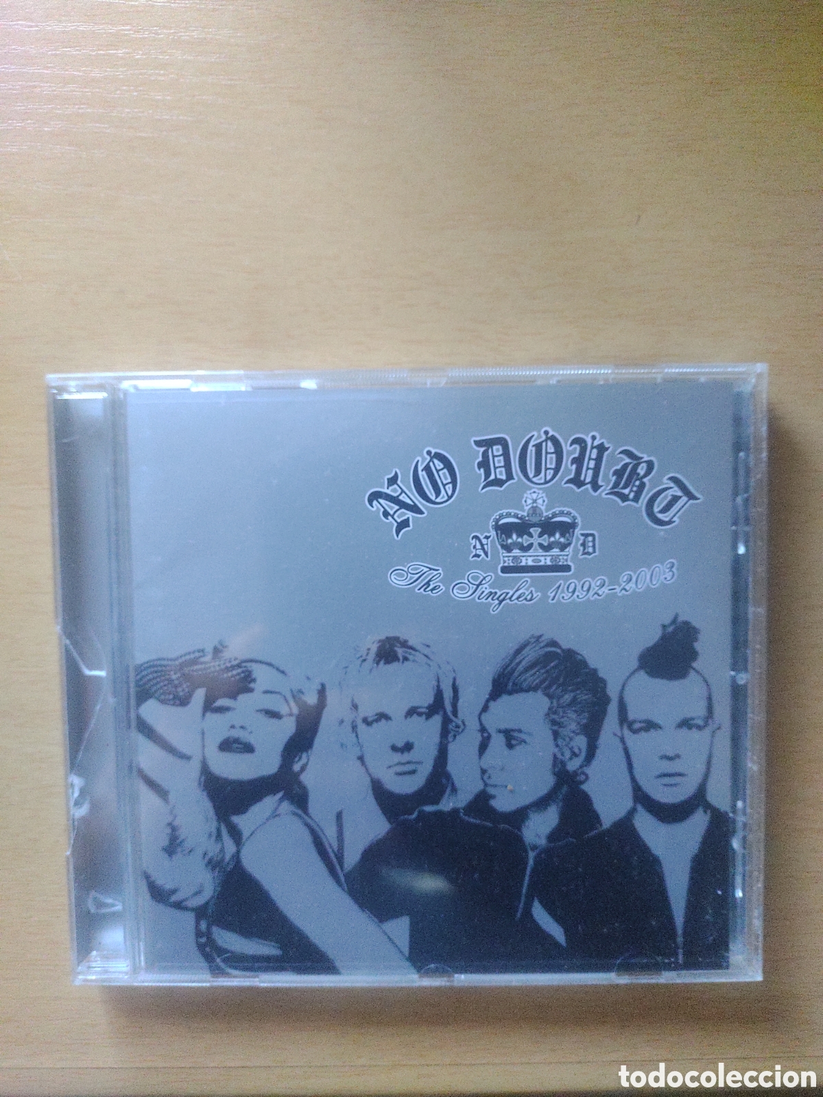 M&uacute;sica de colecci&oacute;n: Caja CD Vac&iacute;a No Doubt -The Singles 1992 - 2003