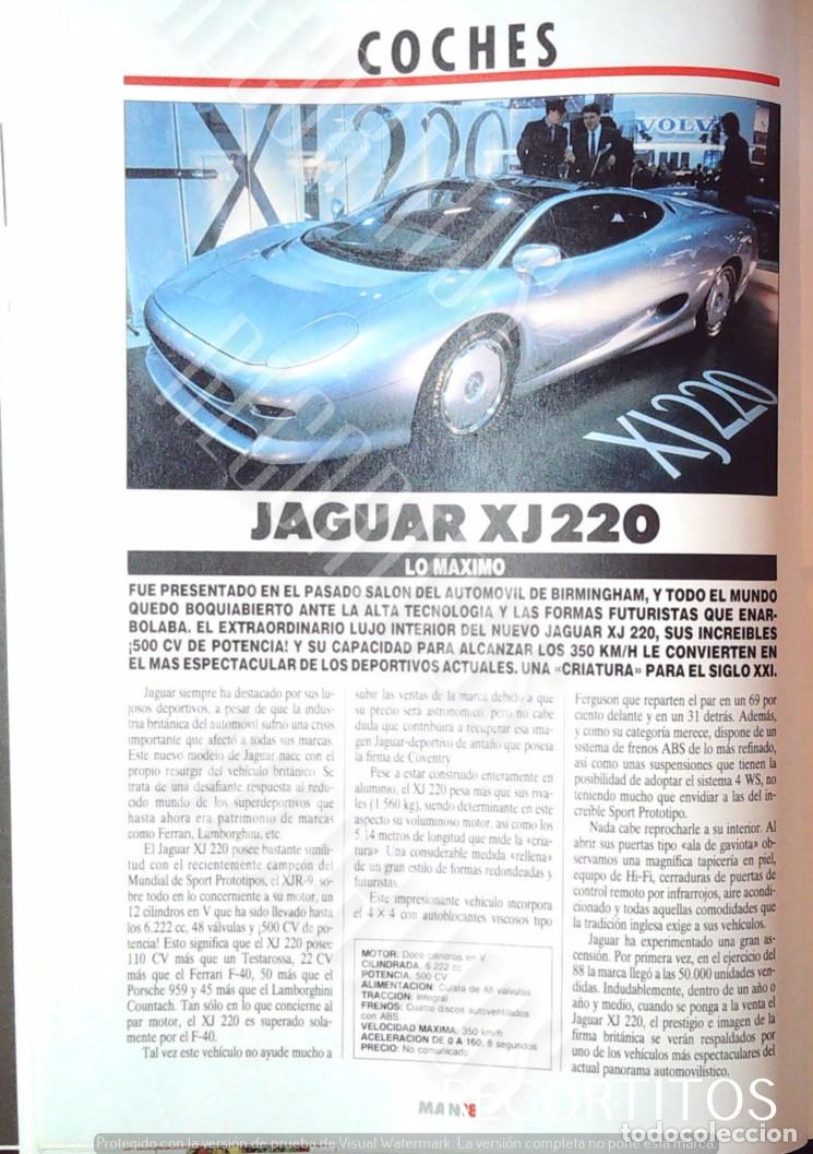 M&uacute;sica de colecci&oacute;n: jaguar xj 220 motor autos