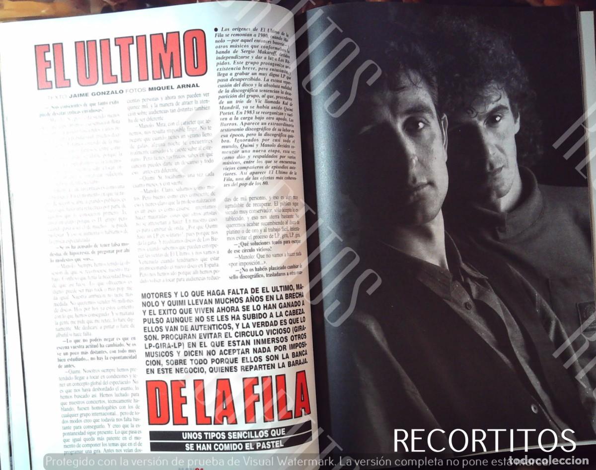 M&uacute;sica de colecci&oacute;n: el ultimo de la fila manolo garcia