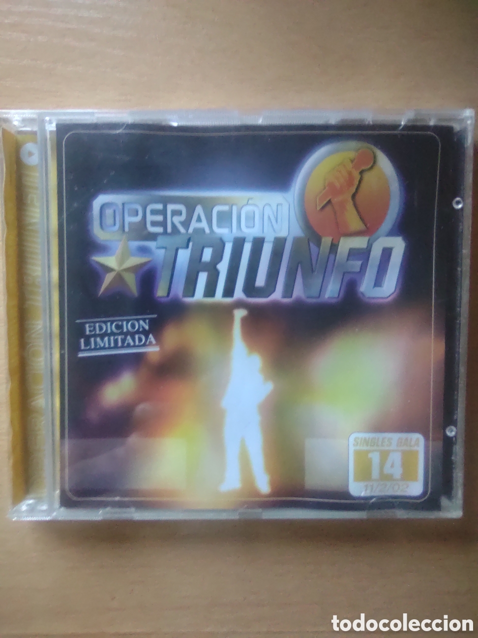 M&uacute;sica de colecci&oacute;n: Caja CD Vac&iacute;a Operaci&oacute;n Triunfo Gala 14 Edici&oacute;n Limitada