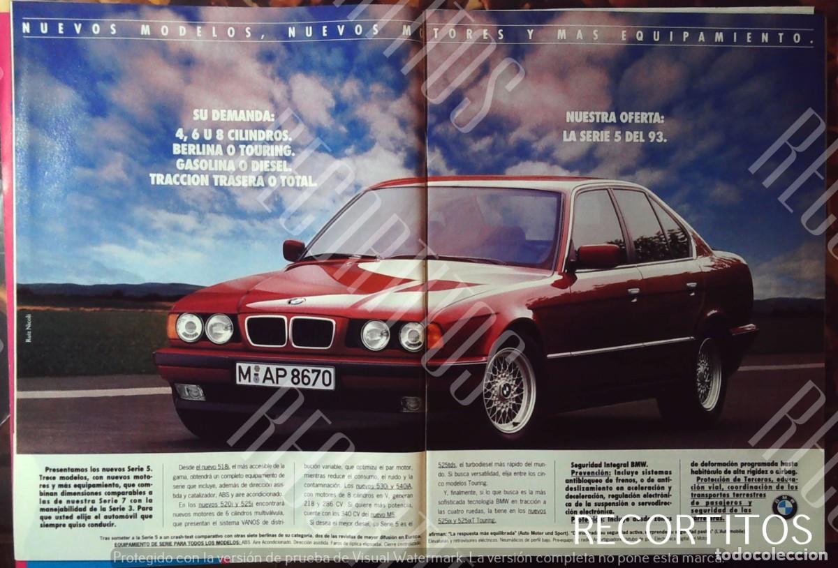 M&uacute;sica de colecci&oacute;n: bmw serie 5 del 93 anuncio publicidad