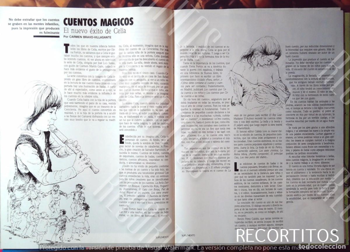 M&uacute;sica de colecci&oacute;n: cuentos magicos el nuevvo exito de celia &ograve;r carmen bravo villasante